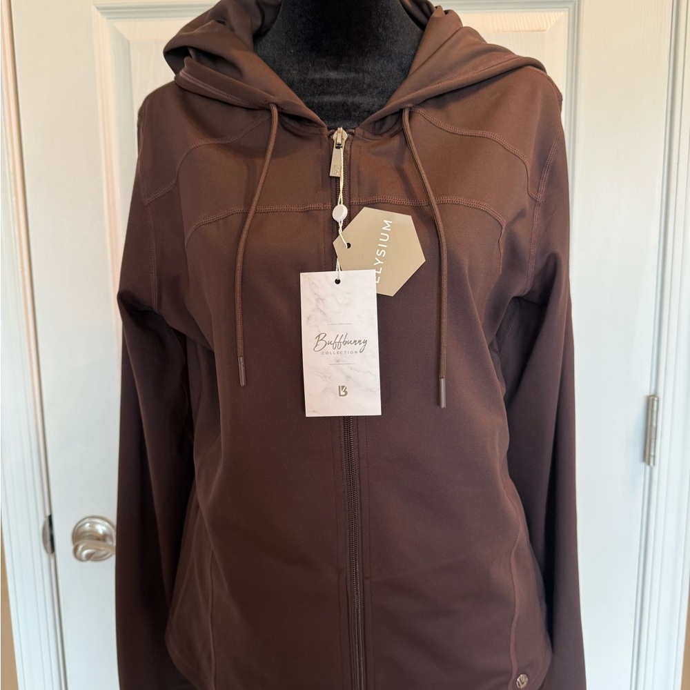 BuffBunny Chocolate Brown Activewear Top